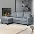 Modbury 3-Seater Reversible Corner Sofa - Light Grey