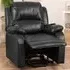 Northfield Dual Motor Riser Recliner Chair with Massage - Black