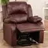 Northfield Dual Motor Riser Recliner Chair with Massage - Red