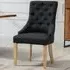 Ravenna Set of 2 Dining Chairs - Black, Fabric