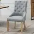 Ravenna Set of 2 Dining Chairs - Grey, Fabric