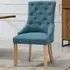 Ravenna Set of 2 Dining Chairs - Teal, Fabric
