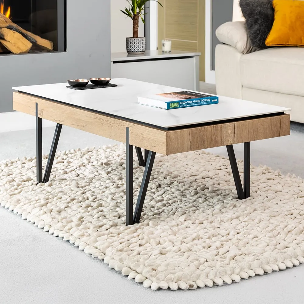 Satori Coffee Table - Grey, Stone image