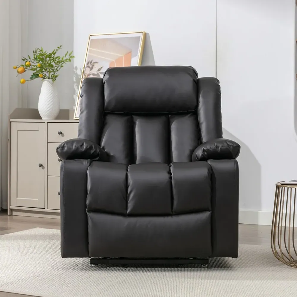 Sheridan Electric Recliner Chair with Massage and Heat - Brown