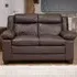 Standish 2-Seater Sofa - Brown, Bonded Leather