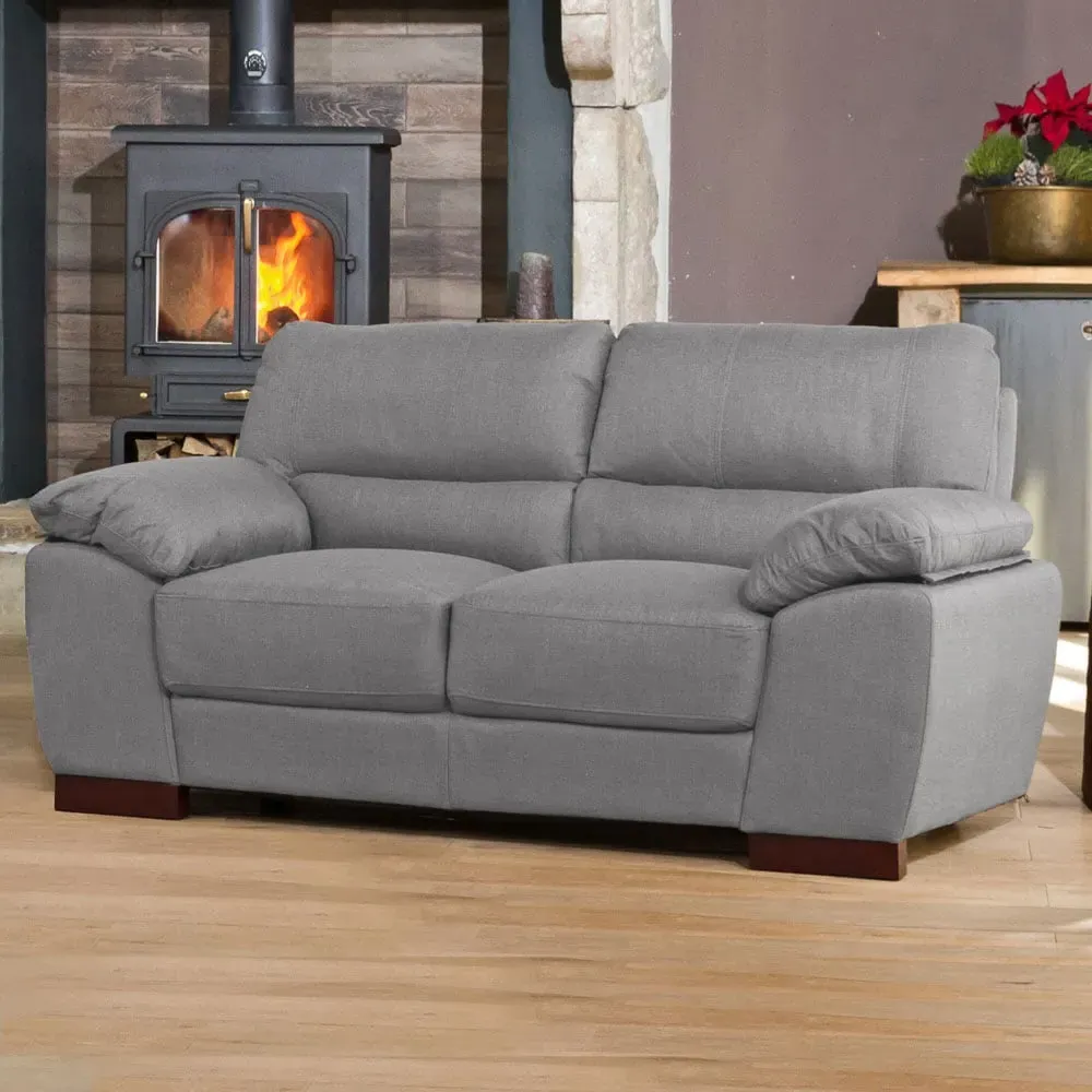 Westbrook 2-Seater Sofa - Grey, Textured Fabric