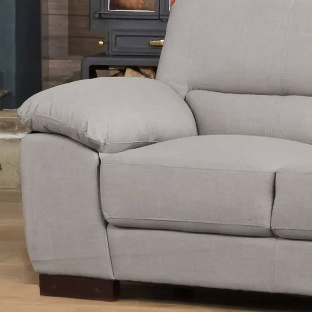 Westbrook 2-Seater Sofa - Grey, Textured Fabric
