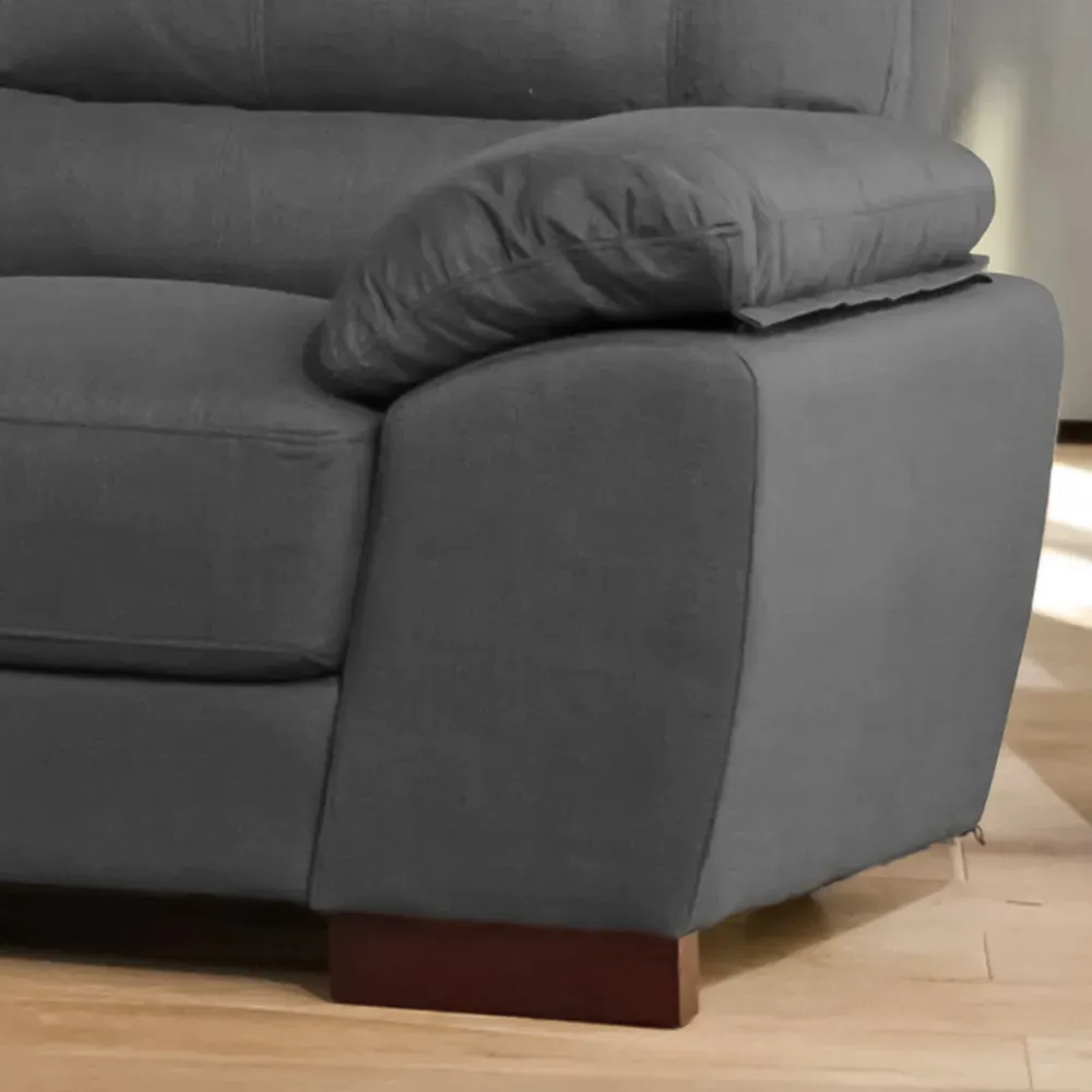 Westbrook 2-Seater Sofa - Grey, Textured Fabric