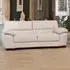 Westbrook 3-Seater Sofa - Cream, Textured Fabric