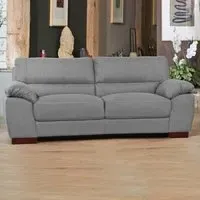 Westbrook 3-Seater Sofa - Grey, Textured Fabric