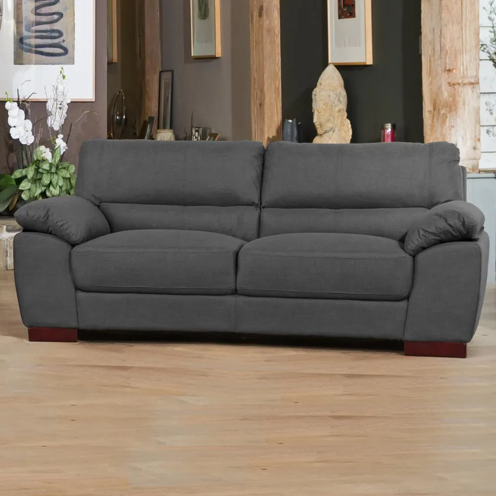 Westbrook 3-Seater Sofa - Grey, Textured Fabric