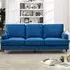 Woodbury 3-Seater Sofa - Blue, Velvet
