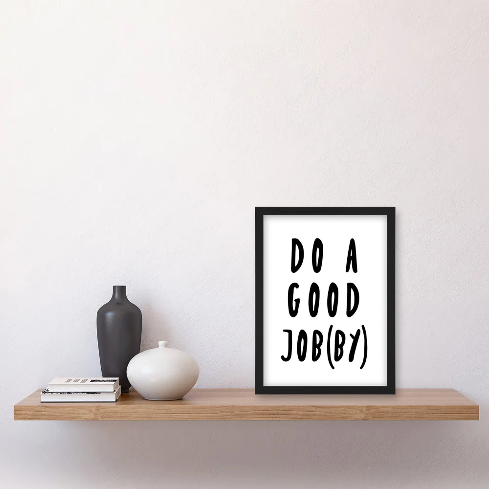 Funny Scottish Bathroom Framed Wall Art Print - White