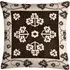 Chocolate Pattern Chenille Filled Cushion 43x43cm 2 Pack - Brown