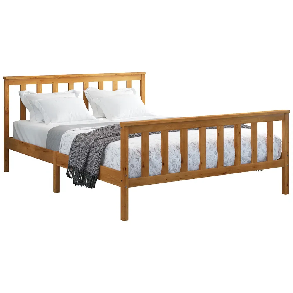 Atlantic Small Double Bed Frame - Natural