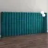Aspire Furniture Grandeur Wing Headboard - Emerald, Velvet