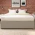 Aspire Furniture Single Eire Linen Platform Ottoman Bed - Cream