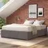 Aspire Furniture Super King Platform Ottoman Bed - Silver