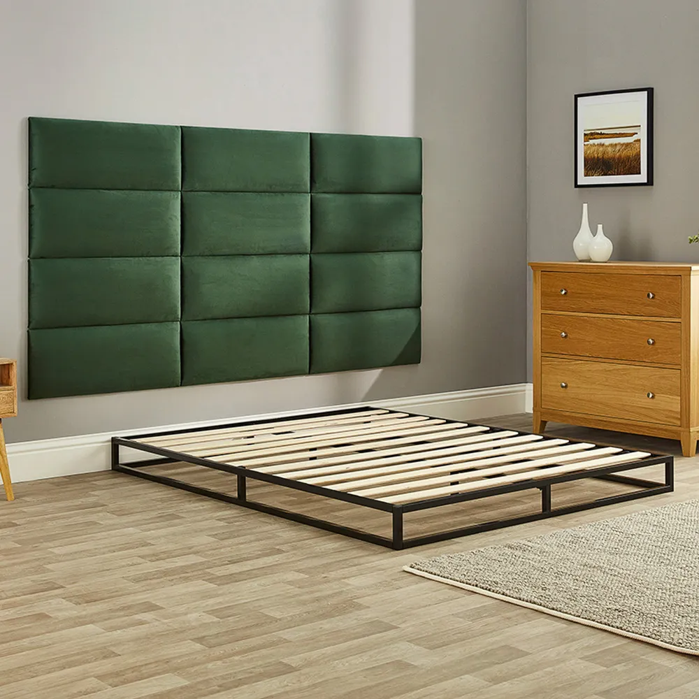 Aspire Single Loft Metal Bed Frame - Black