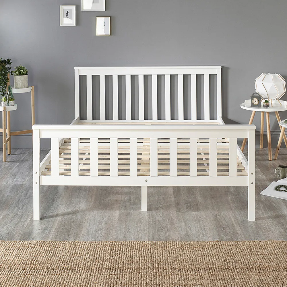 Atlantic Super King Bed Frame - White