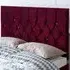Catherine Lansfield Boutique King Size Headboard - Berry, Velvet