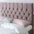 Catherine Lansfield Boutique Single Headboard - Blush, Velvet