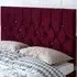 Catherine Lansfield Boutique Super King Headboard - Berry, Velvet