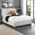 Garland Single Ottoman Bed Frame with Storage - Grey, Boucle