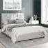 Hepburn Double Ottoman Bed with Storage - Grey, Cotton