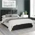 Hepburn King Size Ottoman Bed with Storage - Charcoal, Linen