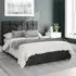 Hepburn Single Ottoman Bed with Storage - Black, Velvet