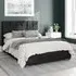 Hepburn Single Ottoman Bed with Storage - Charcoal, Linen