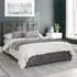 Hepburn Single Ottoman Bed with Storage - Granite, Linen