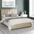 Hepburn Super King Ottoman Bed with Storage - Beige, Linen