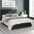 Hepburn Super King Ottoman Bed with Storage - Charcoal, Linen