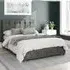 Hepburn Super King Ottoman Bed with Storage - Grey, Linen