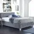 King Size Ottoman Bed with Storage - Grey, Velvet