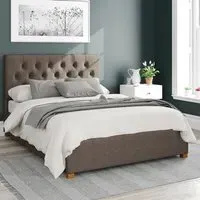 Olivier Super King Ottoman Bed with Storage - Grey