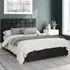 Sinatra Super King Ottoman Bed with Storage - Charcoal, Linen