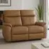 Kingsmere 2-Seater Power Recliner Sofa with USB - Tan, Leather