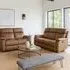 Kingsmere 5-Seater Power Recliner Sofa Set with USB - Tan