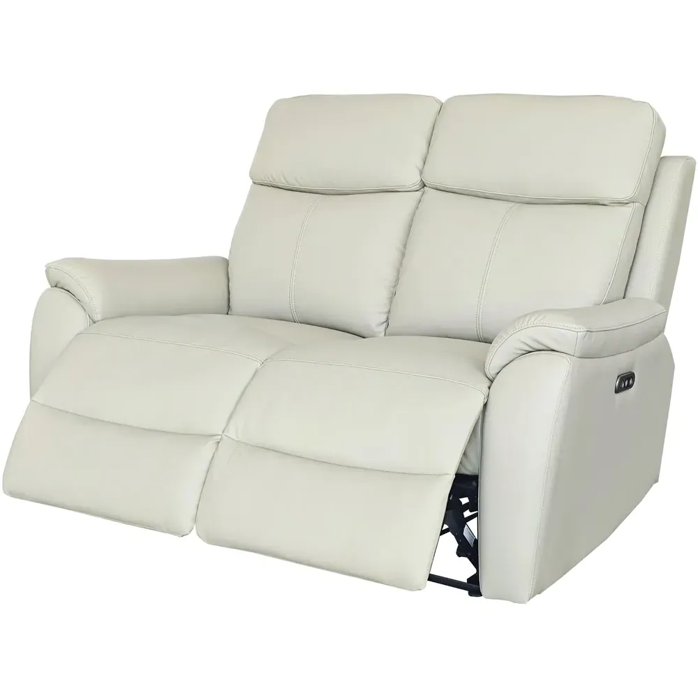 Kingsmere 6-Seater Power Recliner Suite with USB - Grey