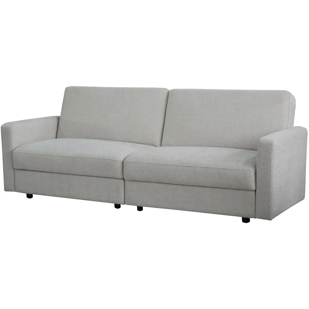 Vault 2-Seater Sofa Bed with Dual Storage - Grey