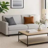 Vault 2-Seater Sofa Bed with Dual Storage - Grey