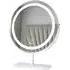 CARME Home Round Touch Sensor Light Mirror - White, Marble