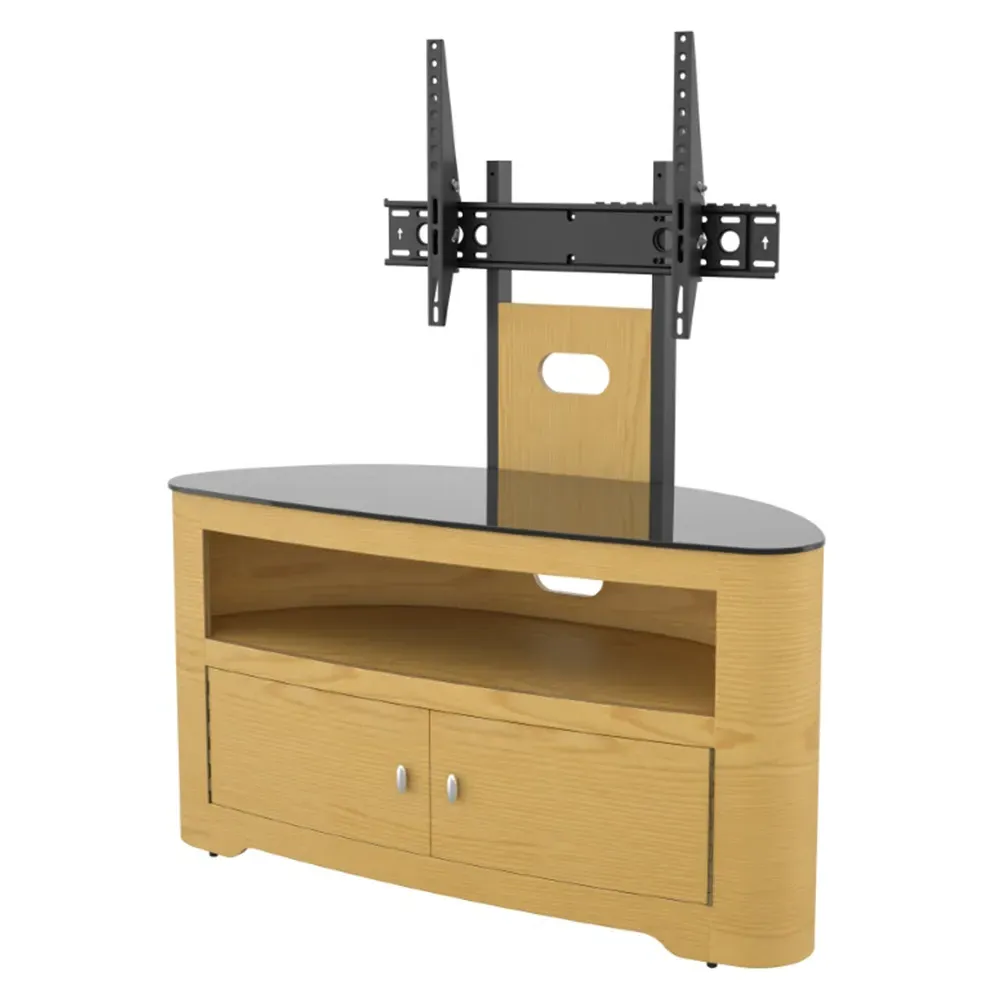 Affinity Blenheim Curved TV Unit - Oak