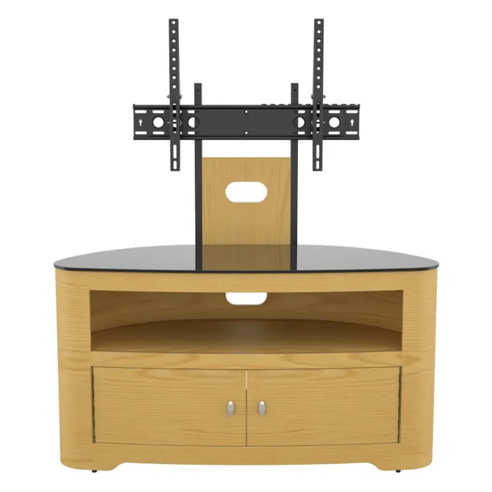 Affinity Blenheim Curved TV Unit - Oak