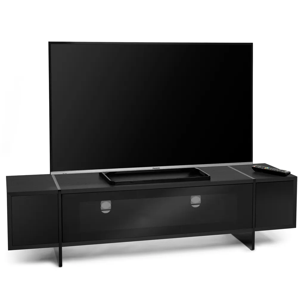 AVF Edge Drop Door TV Unit - Black