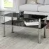 Classic Coffee Table - Black, Glass