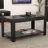 Calibre Coffee Table with Storage - Black, Oak